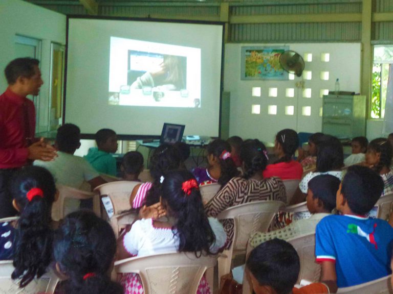 Children learn about sexual exploitation in tourism and travel.