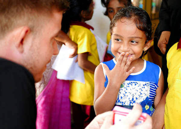 Tom is a Youth Volunteer in Sri Lanka working with SERVE